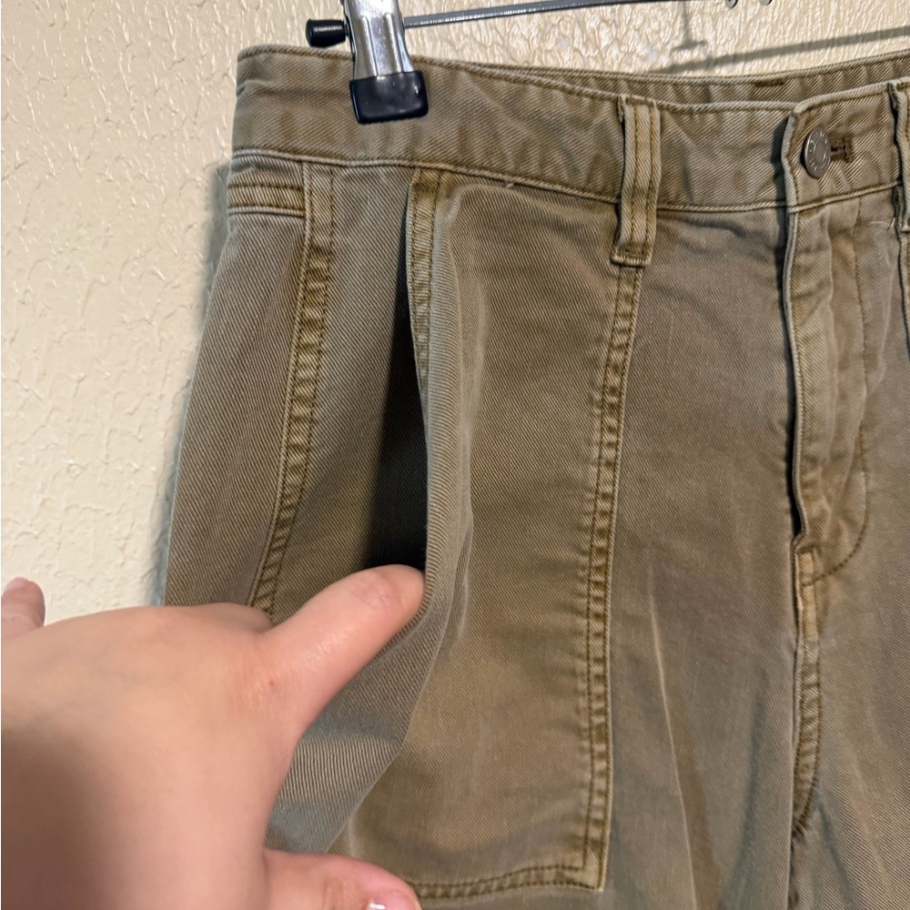 GAP Twill Barrel Pants‎ Size 2 High Rise - Picture 6 of 8